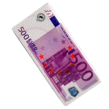 500 Euro biljet cacao fantasie